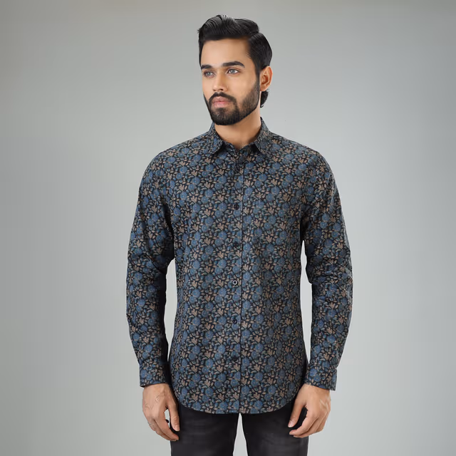 MENS FULL SLEEVE CASUAL SHIRT - SLIM FIT